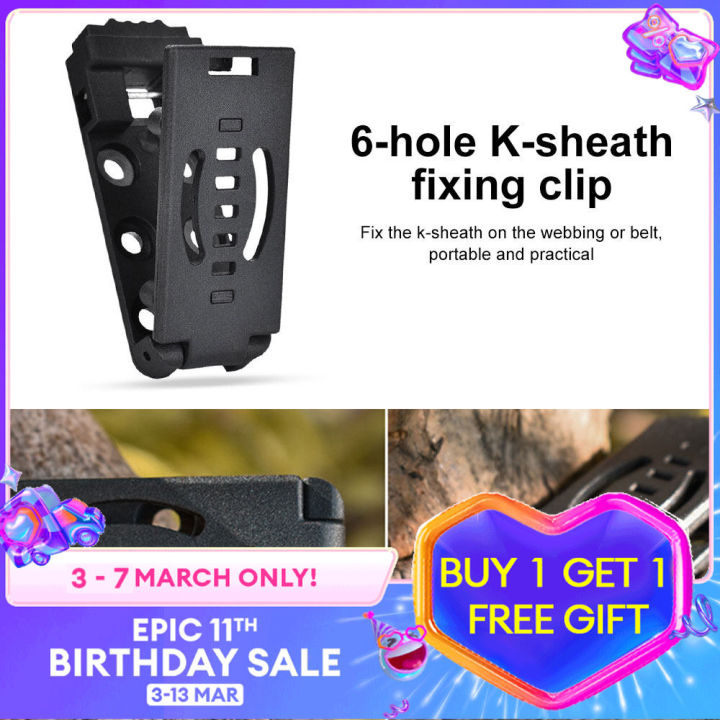 👍VIRWIR 1PC Small Nylon Belt Clip Belt Loops DCL Combat Loop Holster