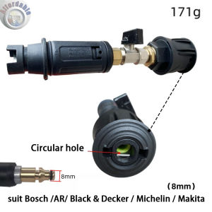 BLACK AND DECKER SHORT NOZZLE SPRAY PRESSURE WASHER DIRECT TO HOSE PW1400S PW1470TD BW13 BW15 BW17 POWER WASHER SPRAYTIP