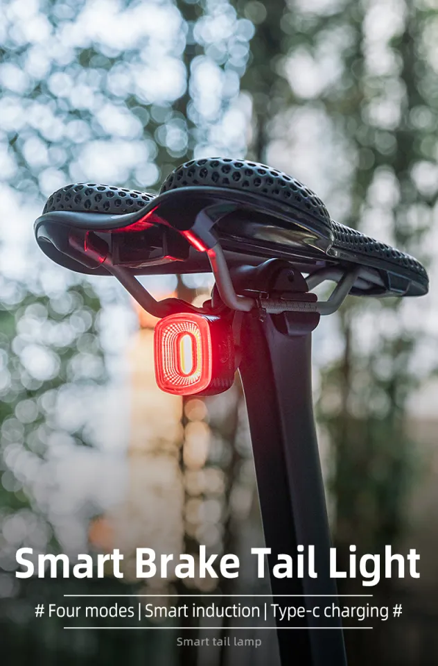 Rear bike light long battery online life