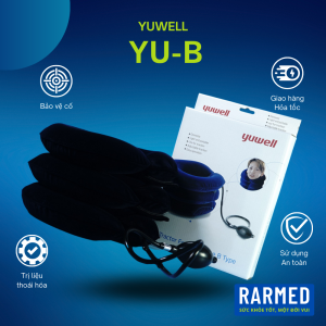 Dụng cụ nâng cổ gối hơi Yuwell B vẹo cổ thoái hóa đốt sống cổ