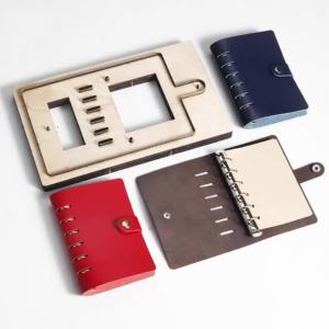 btnx DIY Craft Scrapbook Tools - Leather Notebook Cover Cutting Template Manual Leather Daily Production Supplies 9Y3K6