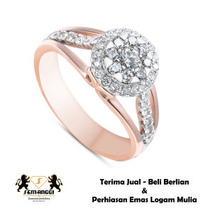 Cincin Berlian Semanggi Wanita - SMG 2583