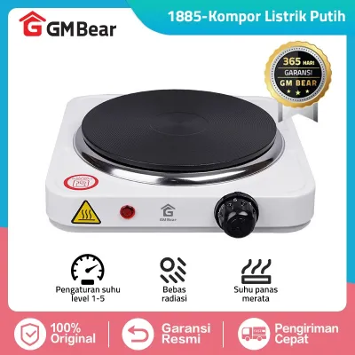 GM Bear Kompor Listrik 1 Tungku 1885 - Electric Stove Kompor Listrik Mini