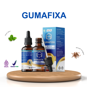 Gumafixa Obat Sakit Gigi Atasi Gigi Berlubang - Radang Gusi - 100% Herbal & Halal