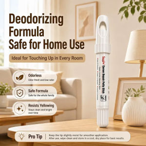 Wall Corner Repair Pen White Paint Touch Up Marker Crack Filler for Wall Damage Scratches Small Holes Easy Apply Home Repair Maintenance Tool