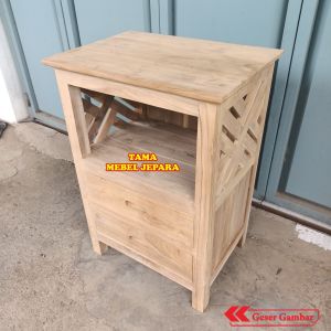 Nakas Minimalis Kayu JatiMeja Dispenser Jati Terlaris