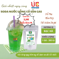Soda Bạc Hà (1 gói 500gr) Soda UC, Nước Uống Giải Khát Có Sẵn Gas, Không Cần Siro và Nước Có Gas, Đủ Vị, Thơm Ngon, Dễ Pha. 