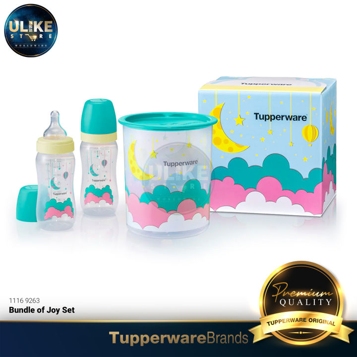 TUPPERWARE Happy Bunny Bundle Bundle of Joy Set Baby Bottle