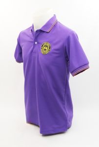 💥BIG Sale ลดแรง💥 เสื้อโปโล สีม่วง กรมทางหลวง (ทล.) ผ้าเกรดแบรนด์เนม นุ่มลื่นใส่สบาย ระบายอากาศดีเยี่ยม