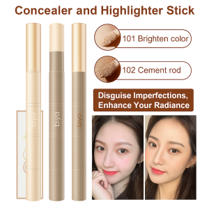 Biya Liquid Highlighter Contour Stick Firming Face Natural Contouring Hydrating Concealer For Beginners