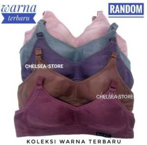 1 Pcs Bra sport Hanna premium / BH tanpa kawat / kutang cewek non busa / kutang wanita
