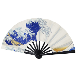 LITUILI Fans with Lights Large Folded Hand Fan Colorful Folding Rainbow Folding Fan Led Silk Fans Large Foldable Handheld Rave Fan Decoration