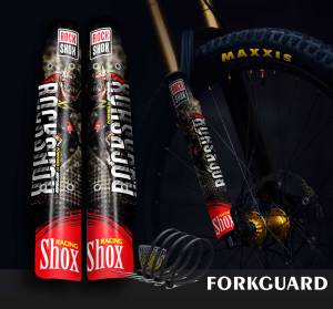 FORKGUARD SPARE PART / AKSESORIS MTB / PELINDUNG SHOCK DEPAN SEPEDA MTB