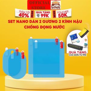 Set nano dán 2 gương 2 kính hậu chống đọng nước TANGDi Phukienprocare