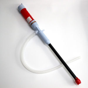 BHQ Large Electric Oil Pump with Flow Control Nozzle Siphon Liquid Transfer Pump Handheld Pump Operated Water Gas Tools