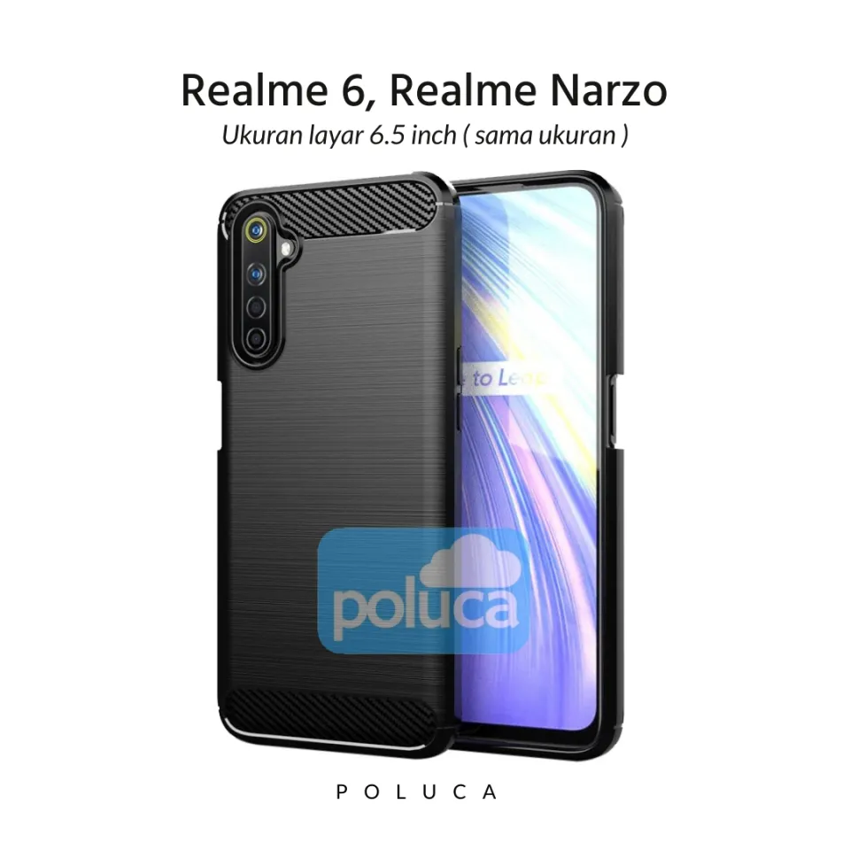 SONWO Cover Portafoglio In PU Pelle Per Realme 6 / Narzo / 6S – Con Supporto E Slot Carte – Nero - 2