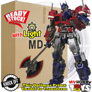 4th Party Posable Robot - MD001 Optimus Prime ( KO 3A ThreeZero Bumblebee movie OP +Upgrade ) MD-001