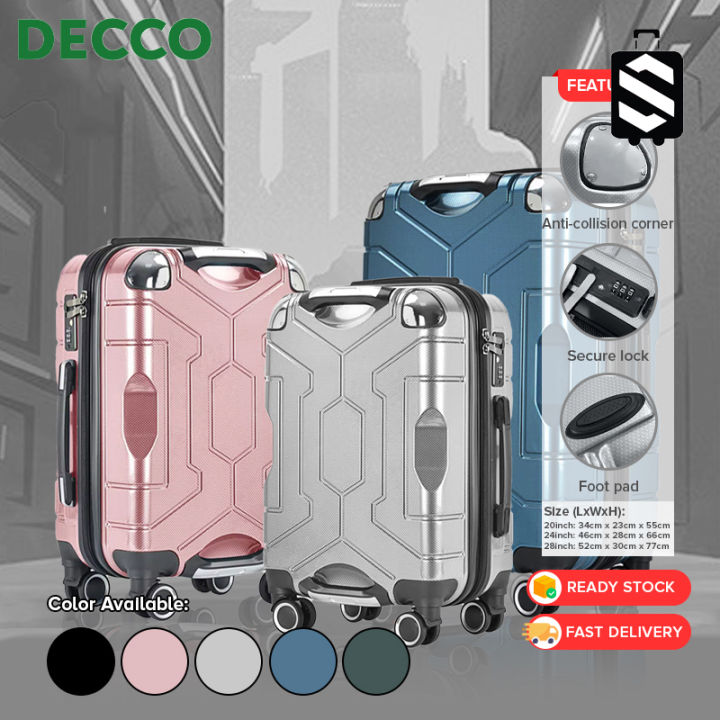 DECCO SKY TRAVELLER SKY369 3-In-1 Suitcase Trolley 360° Silent Universal Wheel With Zip Password Lock Luggage(20Inch+24Inch+28Inch) - Fulfilled by DECCO SHOP