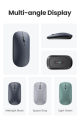 UGREEN Wireless Mouse 4000 DPI, Silent Buttons, 3cm Thin Slim 2.4 GHz with USB Mini Receiver Ambidextrous PC / Mac / Laptop. 