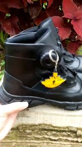 SEPATU PDH TALI PUTAR FULL KULIT