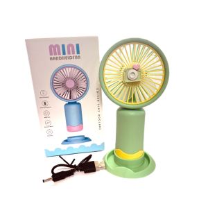 USB Mini Fan Portable Handheld Electric Rechargeable Student Desktop Fan Mobile Phone Holder
