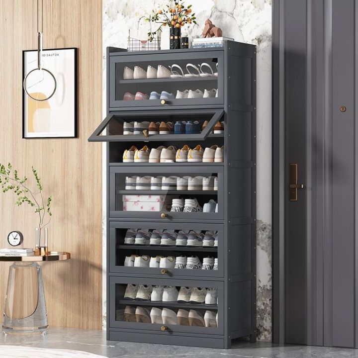 Ready Stock) BEST quality Shoe rack Household indoor shoe cabinet
