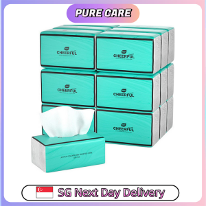 【Pure Care】 【24 Packs/box】Botare Luxury Air-Cushion Drawing Tissue | 4-Ply Ultra Soft