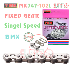 Sên - Xích xe đạp YBN MK747 102L gắn fixed gear
