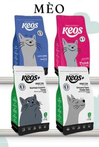 Hạt Keos + Kitten hỗ trợ phát triển vị Cá ngừ