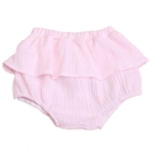 Đáng Yêu Xù Bông Tã Bìa Tay Áo Thoải Mái quần soóc trẻ em Cho Trẻ Sơ Sinh thoáng khí màu trơn Pp Quần