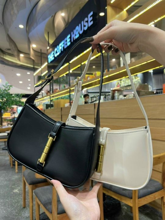Túi kẹp nách khóa bút nam châm kiểu dáng sang chảnh phù hợp đi chơi, đi ...