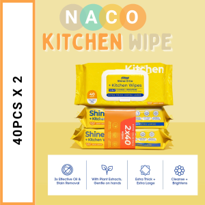 Kitchen Cleaning Wipes Strong Decontamination Kitchen Wipes Degreasing Lap Pembersih Dapur 厨房除油去污湿纸巾