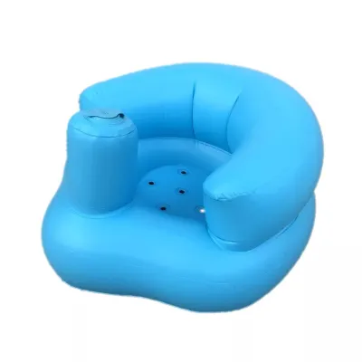 Air Sofa Support Seat High Chair for Babys Kids Nursery Inflatable Portable Baby Learning Sofa Seat