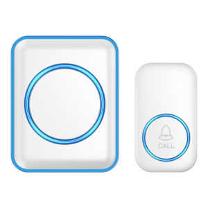 Wireless Doorbell Smart Digital Home LED Light Battery Operated 60 Ringtones Adjustable Volumes