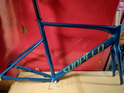 Frame Road Bike Sunpeed Lunar Alloy Internal Cabling