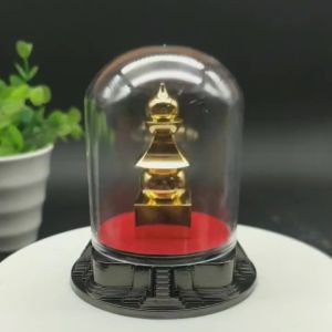 💗🙋‍♀️💗黄铜五轮塔小塔  宝箧印陀罗尼塔镀真金车载塔摆件送礼物新款