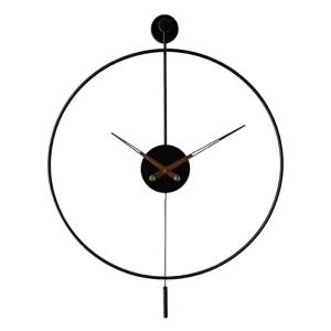 xpkQ Spanish Metal Wall Clock Modern Simple Art Creative Wall Clocks Durable Power Saving Silent Clocks Home Fashion Decoration 9Q4T2