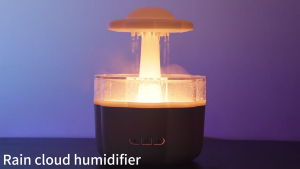 Small Mist Oil Diffusers Small Flower Shape Mist Humidifier Relaxing Humidifier Suitable for Office Bedroom Living Room