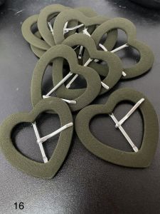 Đai bọc vải hình Tim 4cm