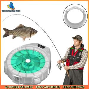 Vktech Fishing Main Line Box Multifunctional Fishing Line Storage Box with Anti-Reversal Device Fishing Accessories