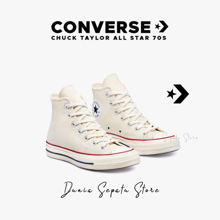 converse chuck taylor all star 70s White Premium BNIB Sepatu Pria