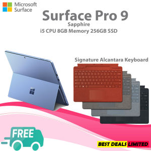 Surface Pro 9 Sapphire i5 8GB Memory 256GB SSD | Signature Alcantara Keyboard | Surface Slim Pen 2