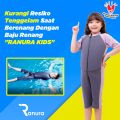 Baju Renang Anak Perempuan Mengapung Anti Tenggelam Ranura Kids Grey Pule -. 