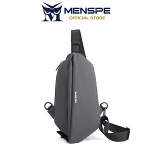 MENSPE Men Bag Nylon Chest Pack Functional Chest Bag Crossbody Beg Zipper Bag Sports Bag Waterproof Bag Street Shoulder Bag Messenger Bag Travel Bag Work or Business Bag