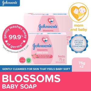 Johnsons Baby Blossoms Soap 75g x 2