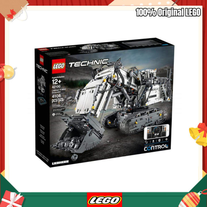 In stock] LEGO 42100 Technic Liebherr R 9800 Excavator 4108pcs 12+