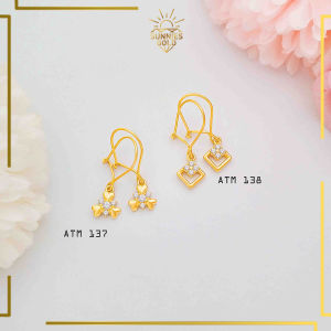 ANTING EMAS KADAR 8K DAN 6K ANTING ANAK MODEL TERBARU SUPER CANTIK ATM 137 138