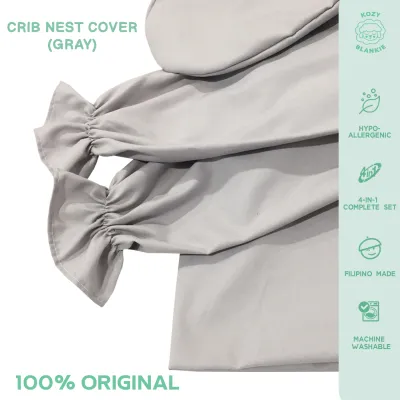Kozy Blankie Plain Crib Nest Cover Set for Baby