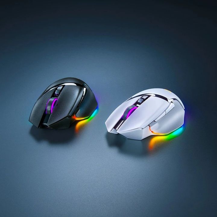 [bbees] Razer Basilisk V3 Pro - White Customizable Wireless Gaming ...
