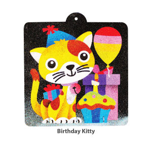 BabyYaya Sand Art Key Hanger Board Kit Sand Art Kid Craft Gift Set For Children Home Activity